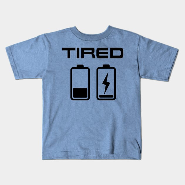 Tired Kids T-Shirt by JasonLloyd